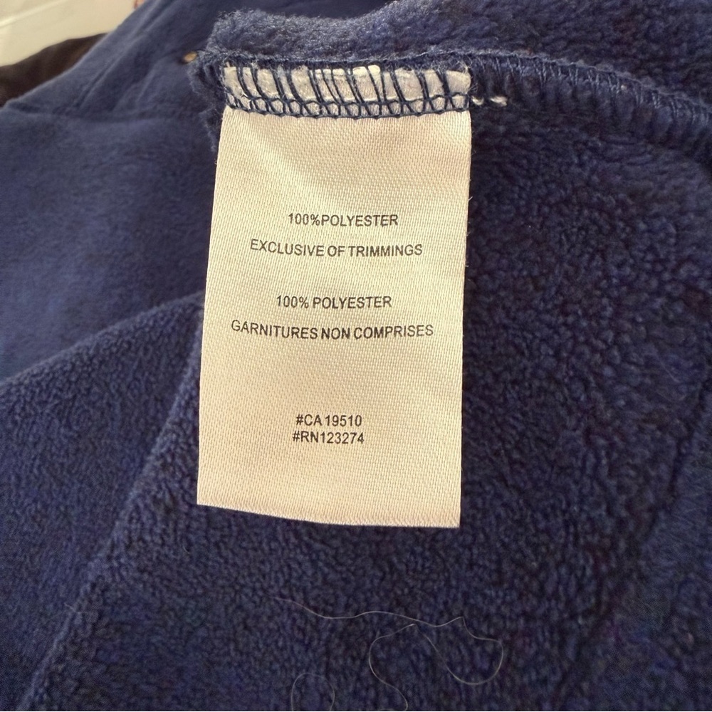 Lole Cozy Blue Quarter-Zip Pullover Size medium - Picture 8 of 9